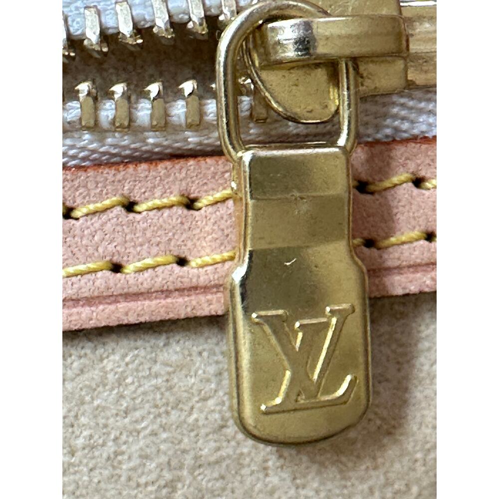 Louis Vuitton Hampstead PM Damier Azur Canvas Tote Bag w/ Dust Bag - Picture 10 of 14